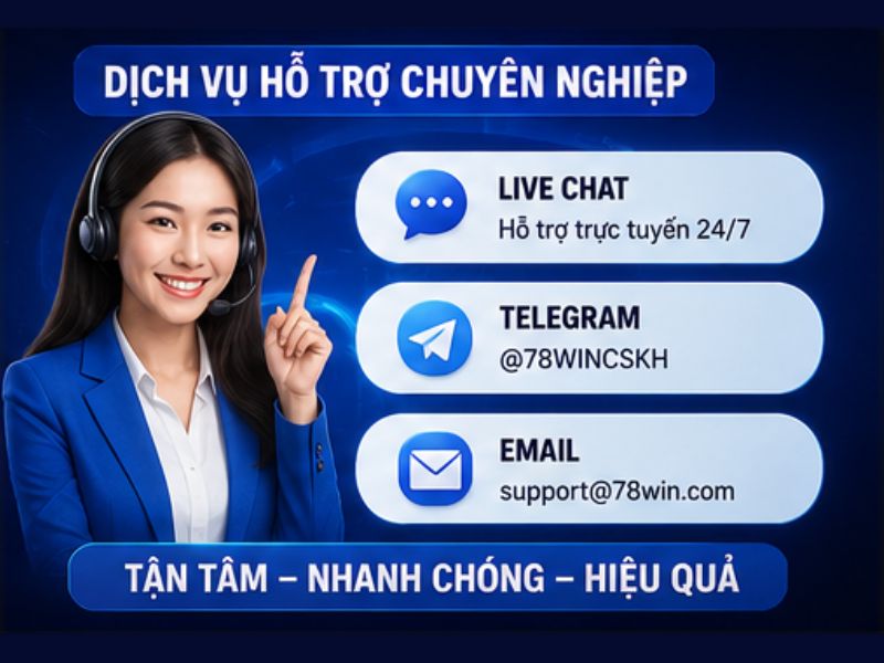 Dịch Vụ Chăm Sóc Khách Hàng 78WIN chuyên nghiệp