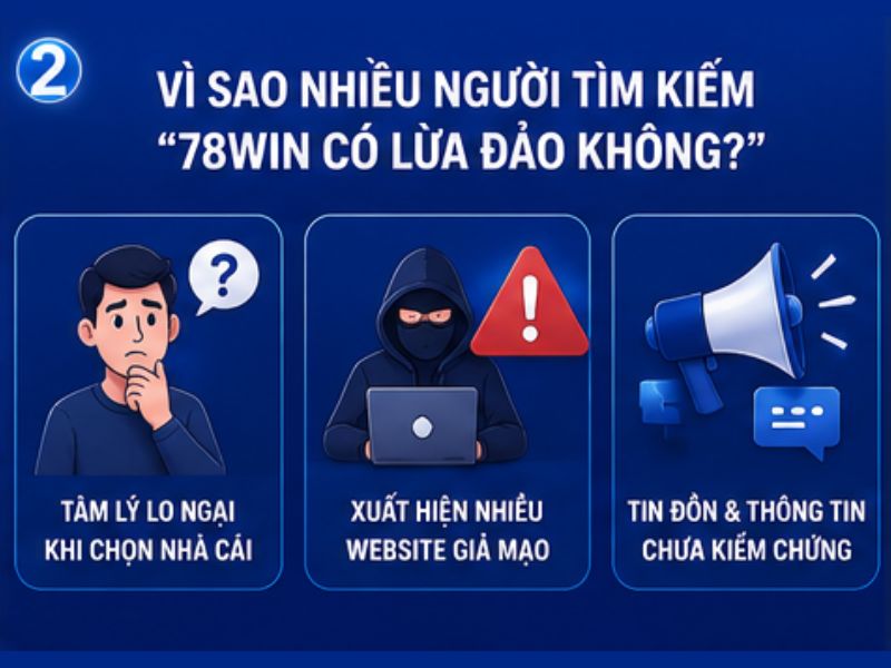 Vì Sao Nhiều Người Tìm Kiếm _78WIN Có Lừa Đảo Không