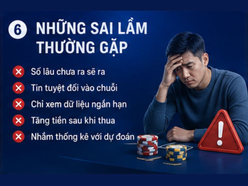 Những sai lầm khi tham khảo bạc nhớ 78WIN