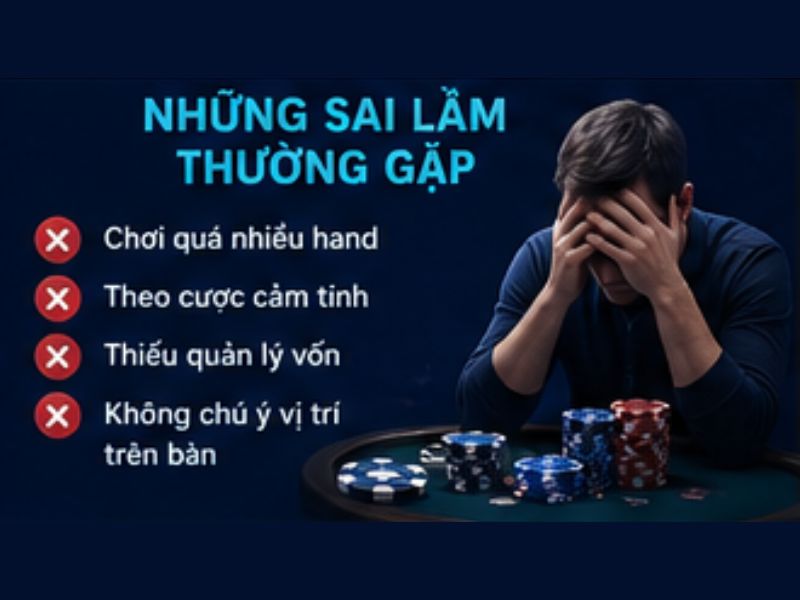 Những sai lầm thường gặp
