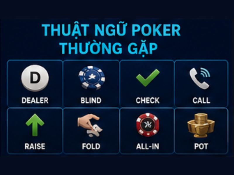 Thuật ngữ Poker thường gặp